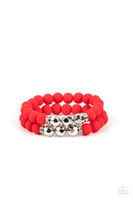 Load image into Gallery viewer, Dip and Dive - Red Bracelets
