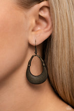 Load image into Gallery viewer, Terra Timber - Brass Earrings