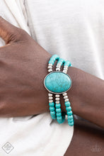 Load image into Gallery viewer, Stone Pools - Blue Bracelet