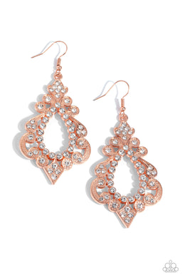 Fit for a DIVA - Copper Earrings