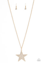 Load image into Gallery viewer, Rock Star Sparkle - Gold Necklace