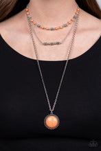 Load image into Gallery viewer, Sahara Symphony - Orange Necklace