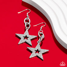 Load image into Gallery viewer, Cosmic Celebrity - White Earrings