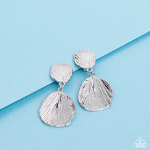 Load image into Gallery viewer, Metro Mermaid - Silver Earrings