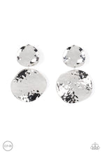 Load image into Gallery viewer, Rush Hour - Silver Clip-On Earrings