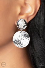 Load image into Gallery viewer, Rush Hour - Silver Clip-On Earrings