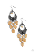 Load image into Gallery viewer, Botanical Escape - Brown Earrings