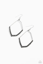 Load image into Gallery viewer, Bent on Success - Silver Earrings