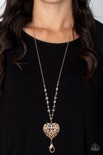 Load image into Gallery viewer, Doting Devotion - Gold Lanyard