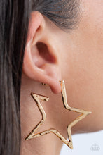 Load image into Gallery viewer, All-Star Attitude - Gold Earrings