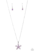Load image into Gallery viewer, Botanical Ballad - Purple Necklace