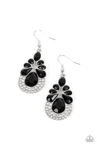 Beachfront Formal - Black Earrings