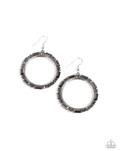 Load image into Gallery viewer, Gritty Glow - Silver Earrings