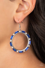 Load image into Gallery viewer, Gritty Glow - Blue Earrings