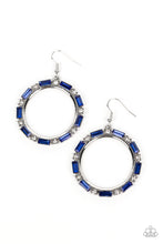 Load image into Gallery viewer, Gritty Glow - Blue Earrings