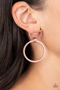 CONTOUR Guide - Copper Post Earrings
