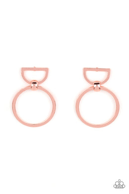 CONTOUR Guide - Copper Post Earrings