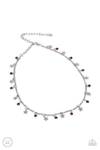 Load image into Gallery viewer, Little Lady Liberty - Red Choker Necklace