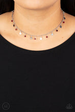 Load image into Gallery viewer, Little Lady Liberty - Red Choker Necklace