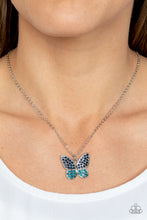Load image into Gallery viewer, Flutter Forte - Blue Necklace