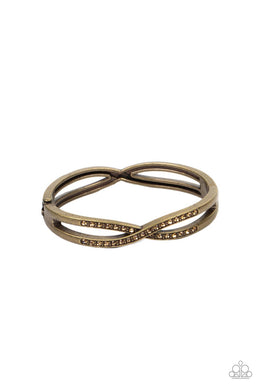 Woven in Wealth - Brass Bracelet