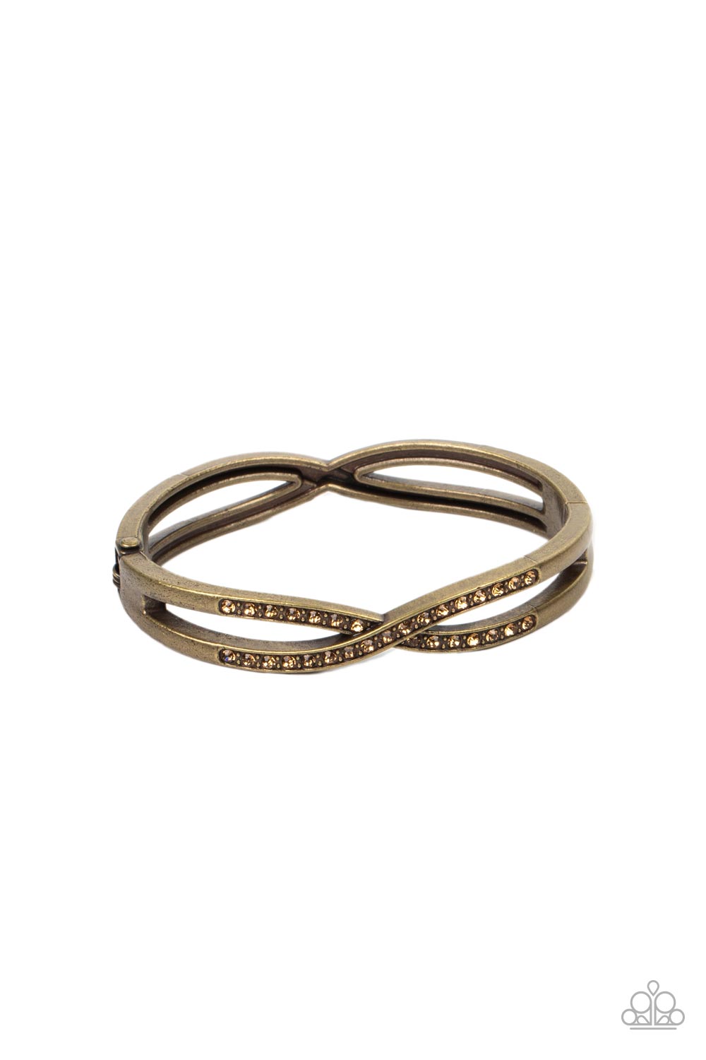 Woven in Wealth - Brass Bracelet