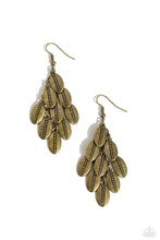 Load image into Gallery viewer, Tumbleweed Trek - Brass Earrings