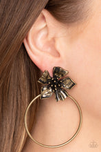 Load image into Gallery viewer, Buttercup Bliss - Brass Earrings