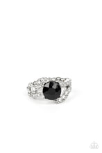 Load image into Gallery viewer, Blockbuster Boom - Black Dainty Ring