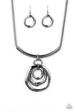 Load image into Gallery viewer, Forged in Fabulous - Black Gunmetal Necklace
