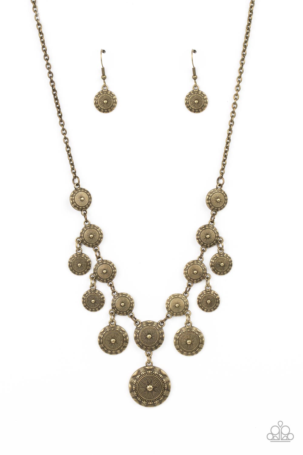 Sahara Stars - Brass Necklace