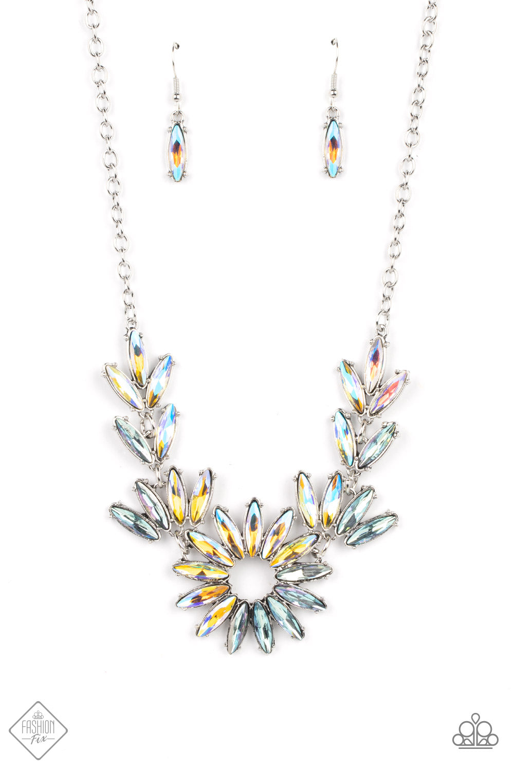 Celestial Cruise - Multicolor Necklace