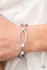 Interwoven Illusion - White Bracelet