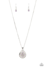 Load image into Gallery viewer, Cozy Cottage - Purple Necklace