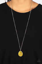 Load image into Gallery viewer, Shimmering Seafloors - Yellow Necklace