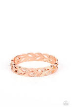 Load image into Gallery viewer, Editor-in-LEAF - Copper Hinged Bracelet