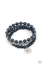 Load image into Gallery viewer, Pearly Professional - Blue Set of Bracelets