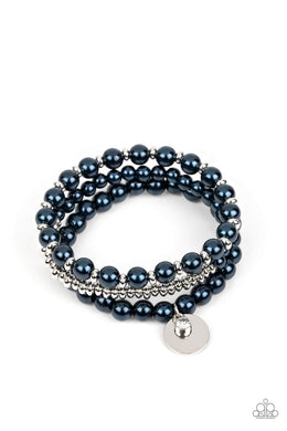 Pearly Professional - Blue Set of Bracelets