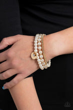 Load image into Gallery viewer, Pearly Professional - Gold Set of Bracelets