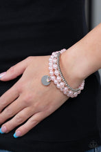 Load image into Gallery viewer, Pearly Professional - Pink Stretchy Bracelets