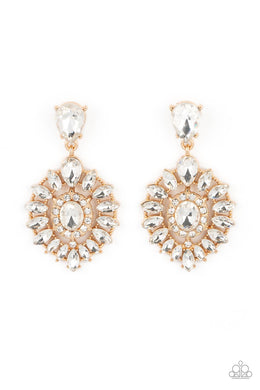 My Good LUXE Charm - Gold Post Earrings