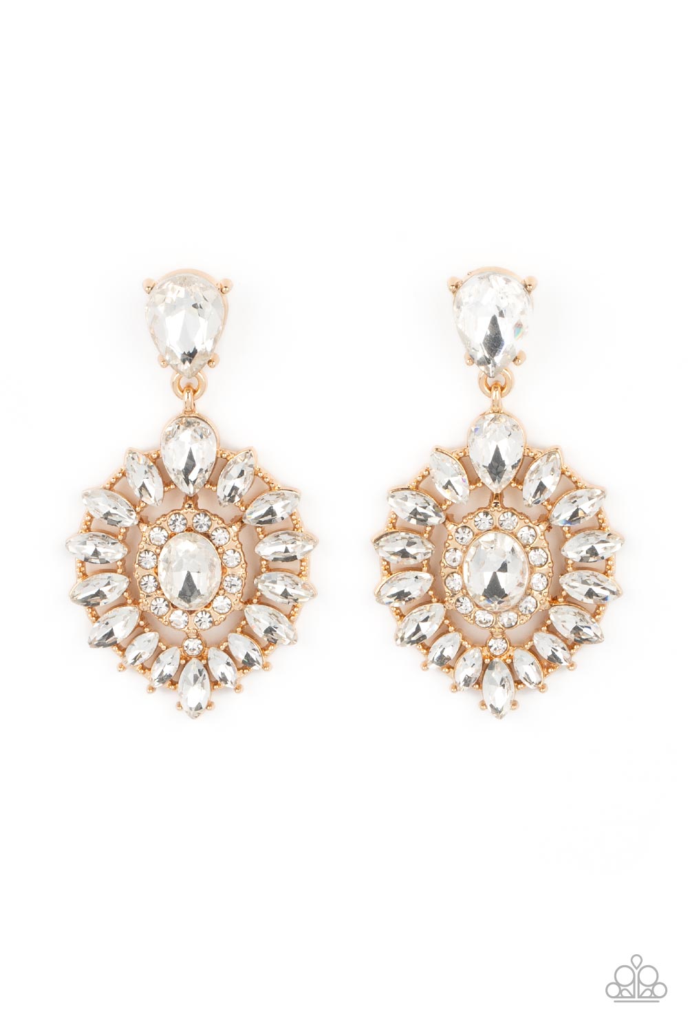My Good LUXE Charm - Gold Post Earrings
