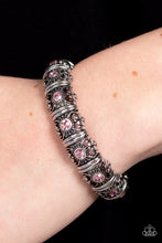 Load image into Gallery viewer, Ageless Glow - Pink Stretchy Bracelet