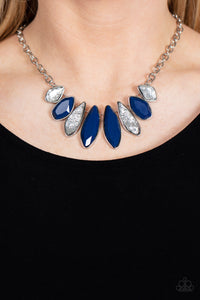Crystallized Couture - Blue Necklace
