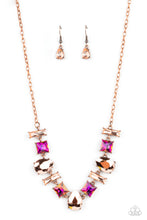 Load image into Gallery viewer, Interstellar Ice - Copper Necklace