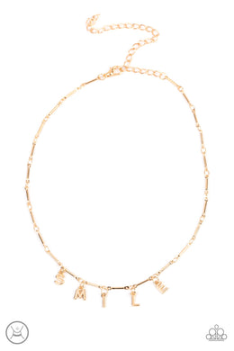 Say My Name - Gold Choker Necklace