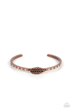 Load image into Gallery viewer, Free-Spirited Shimmer - Copper Bracelet