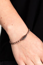 Load image into Gallery viewer, Free-Spirited Shimmer - Copper Cuff Bracelet