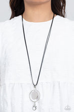 Load image into Gallery viewer, Rural Reflection - Black Lanyard