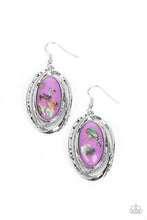 Load image into Gallery viewer, Ocean Floor Oracle - Purple Earrings
